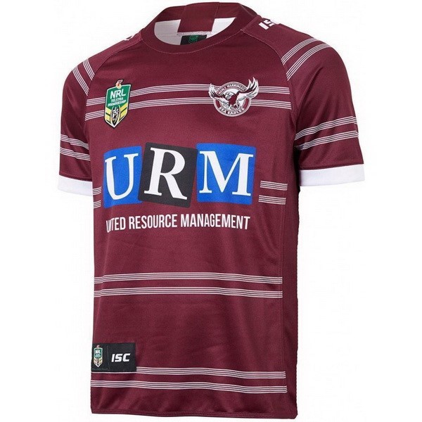 Maillot Rugby Manly Sea Eagles Domicile 2018 Rouge